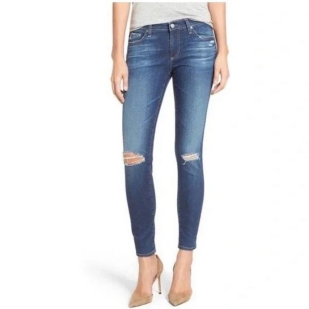 AG Adriano Goldschmeid The Legging Ankle Super Skinny Jeans in 10 Year